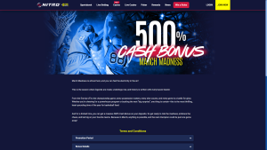 March Madness 500% Bonus