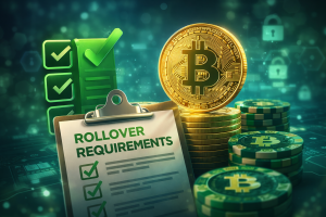 rollover requirements explained a bitcoin bettors ultimate checklist to spot safe crypto bonuses featured image