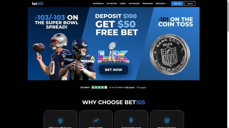 Super Bowl 60 Betting promo