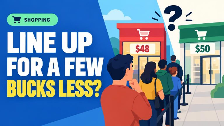 Is Line Shopping Worth It for Small Price Differences?